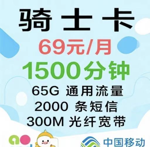 经开区移动骑士卡