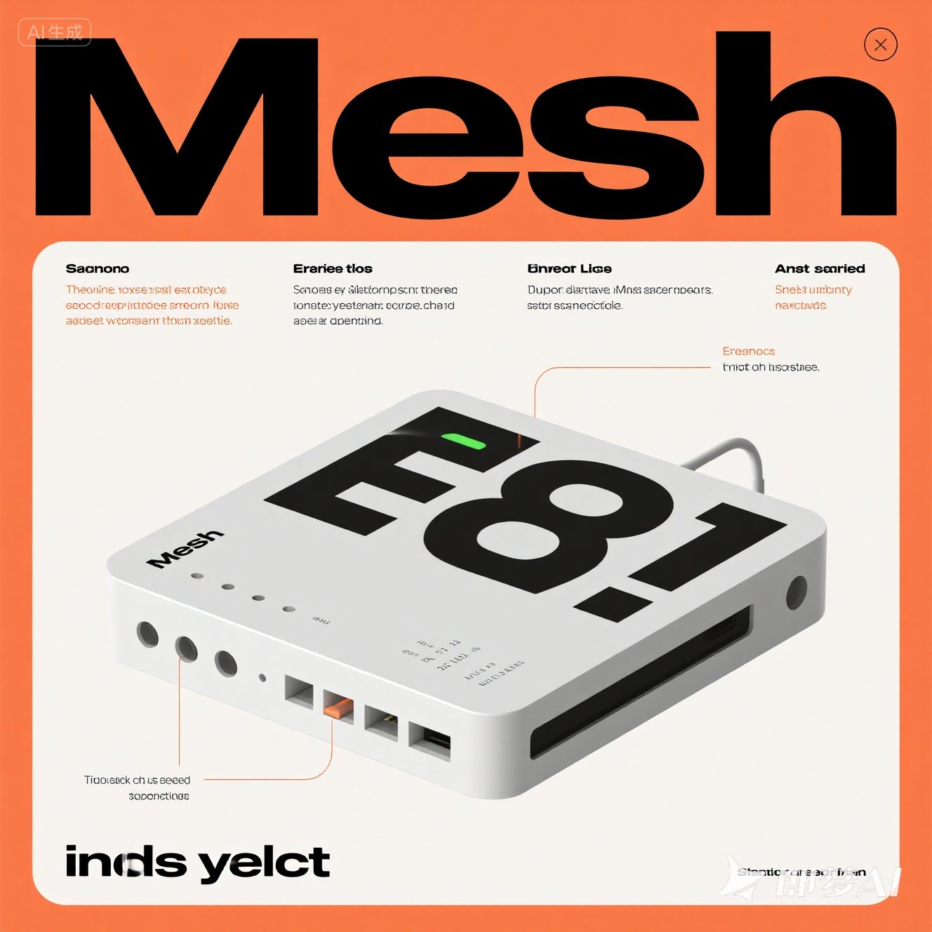经开区一口气说完Mesh 组网的具体应用场景