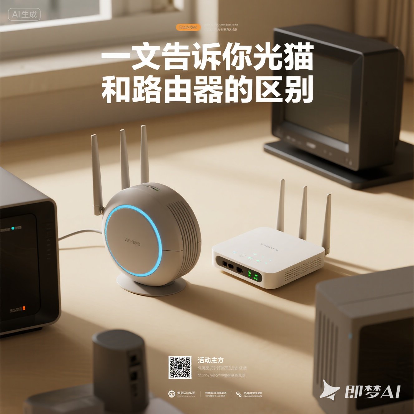经开区一文告诉你光猫和路由器的区别！！！