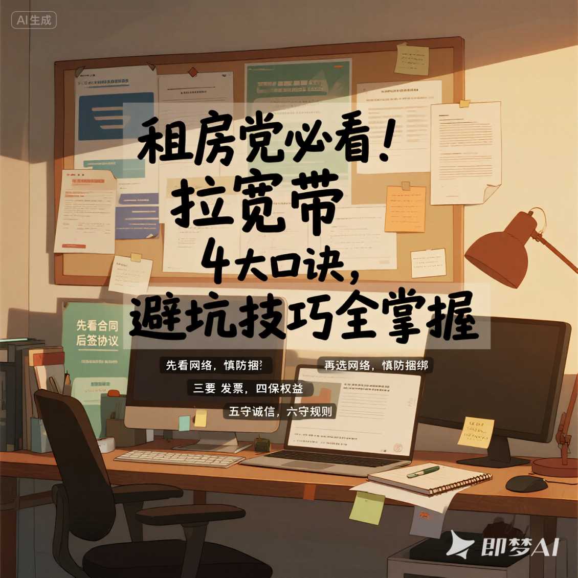 经开区租房党必看！拉宽带 4 大口诀，避坑技巧全掌握