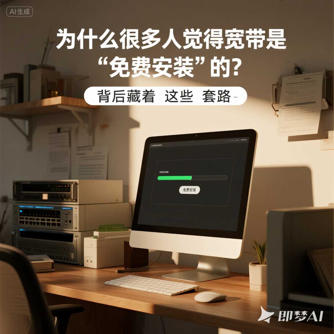 经开区为什么很多人觉得宽带是 “免费安装” 的？背后藏着这些套路