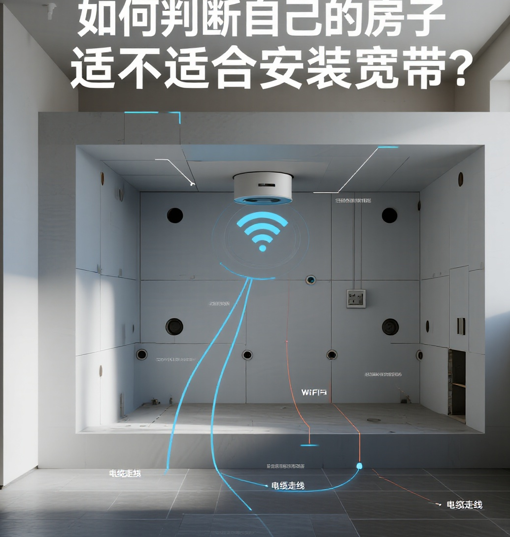 经开区如何判断自己的房子适不适合安装宽带？