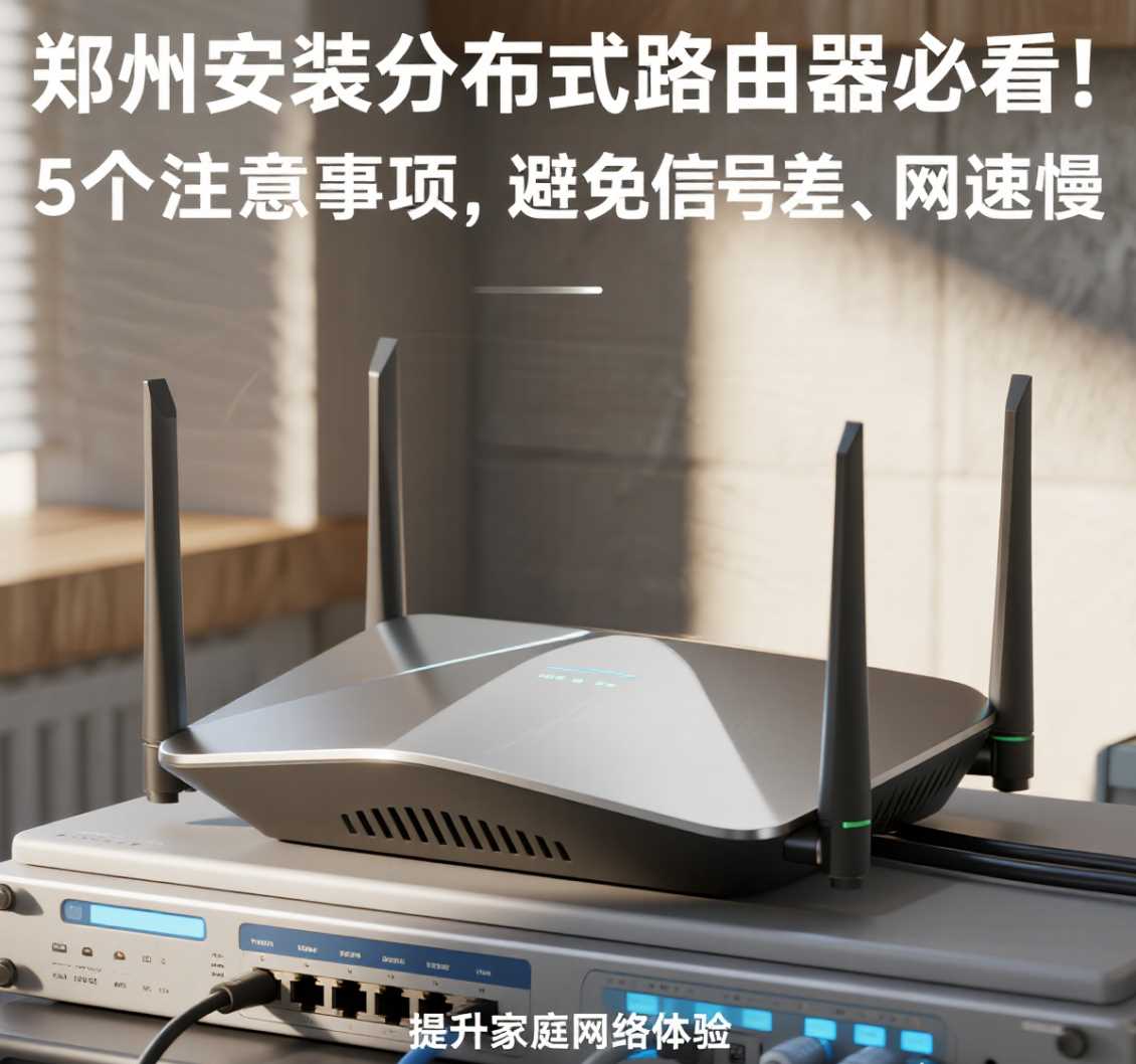 经开区安装分布式路由器必看！5 个注意事项，避免信号差、网速慢